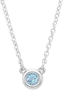 Amazon | [ティファニー] TIFFANY アクアマリン 0.06ct スターリング